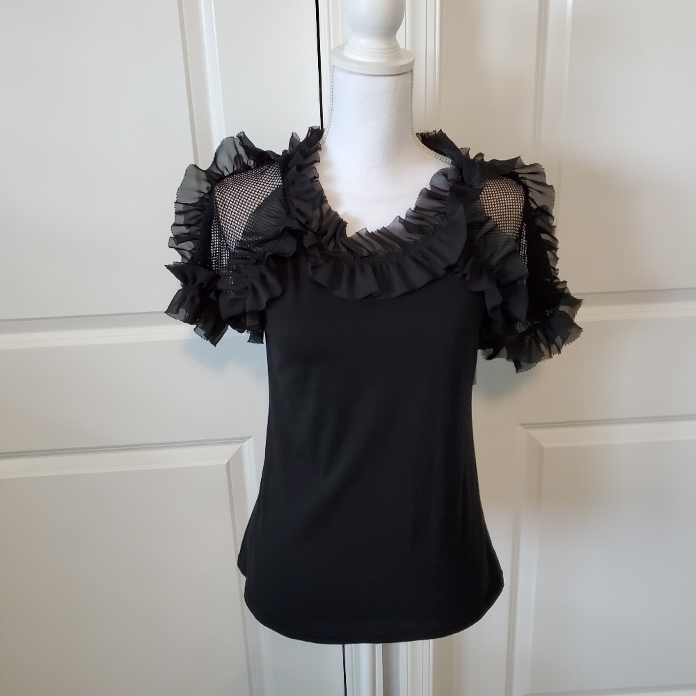 NWT Ruffle Top